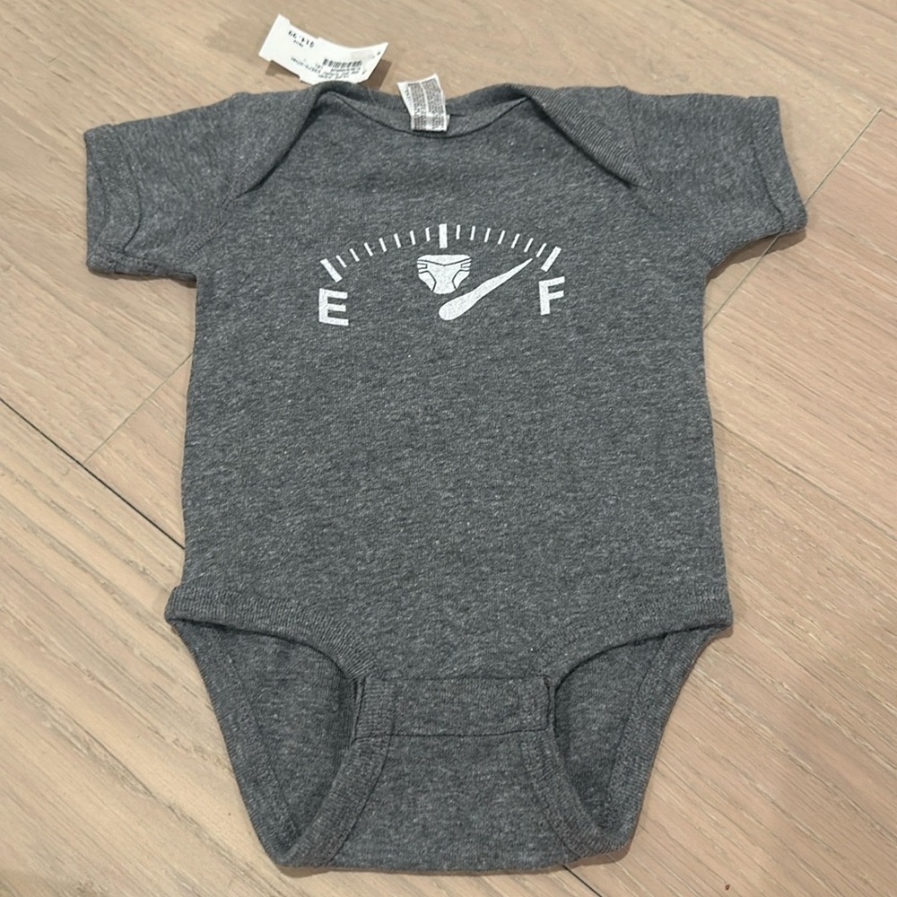 NWT 6m baby onesie